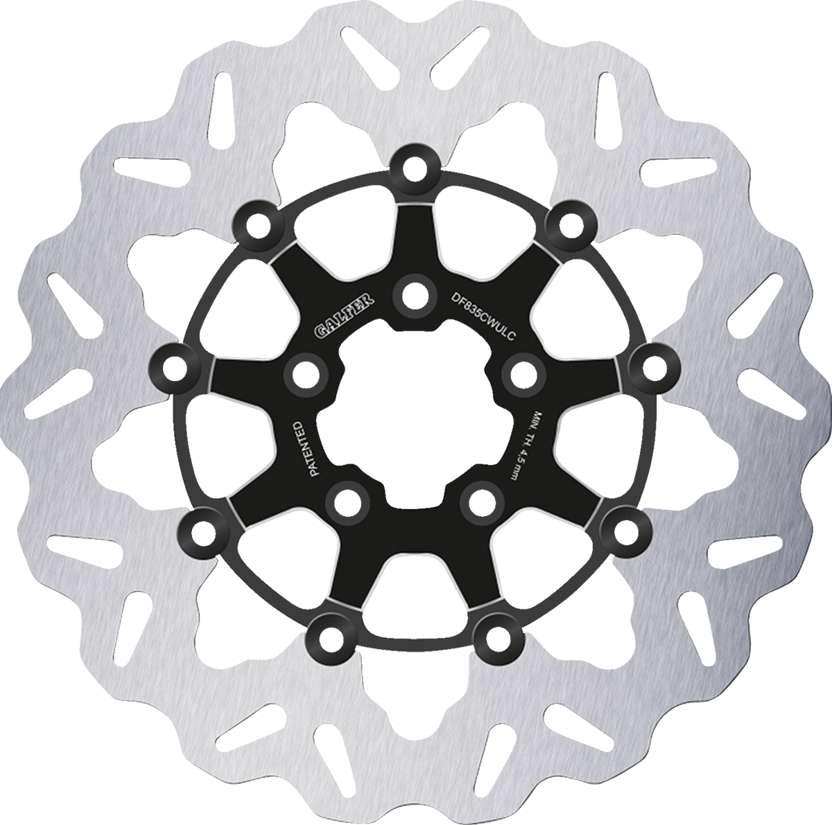 Galfer - DF835CWULC - DISC W FLOATING BLACK CONTRAST 300X5MM