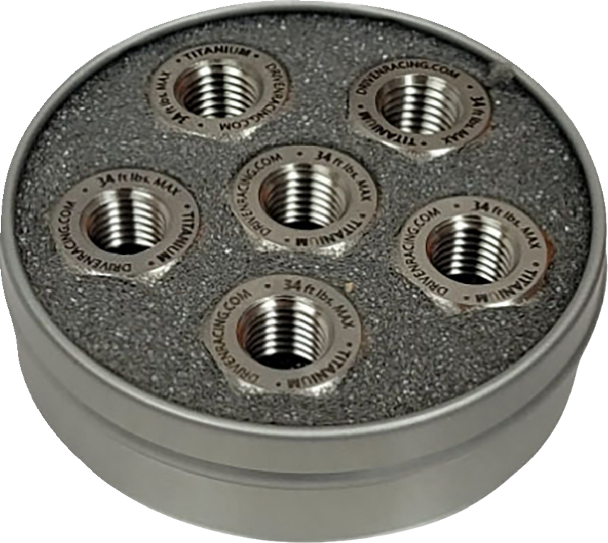 Driven Racing - DSN-TN - Sprocket Nuts - Titanium - 6 Pack