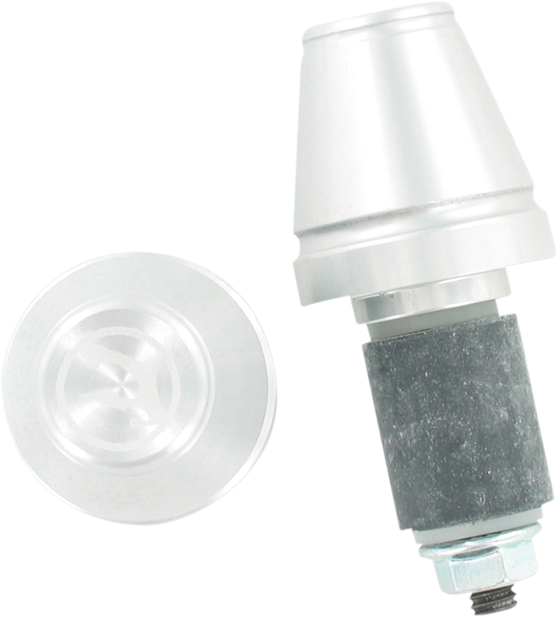 Driven Racing - DBEW2-SL - V.2 Handlebar End Weight - Silver