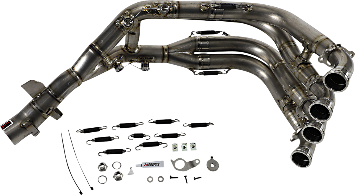 Akrapovic - E-B10E9 - S1000XR Header - Titanium