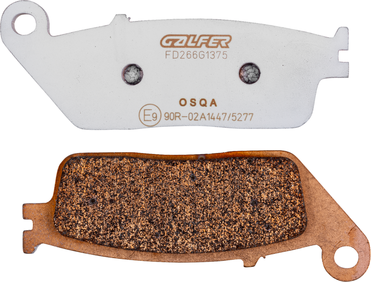 Galfer - FD266G1375 - SINTER SPORT BRAKE PADS