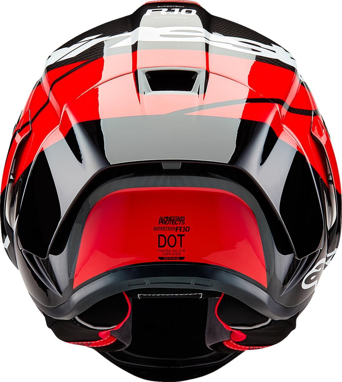 Alpinestars - Supertech R10 Helmet - Element - Carbon/Red/White