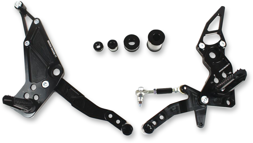 Driven Racing - DRP-727-BK - TT Rearset - Grom