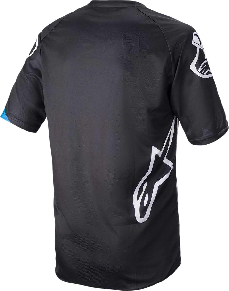 Alpinestars - Racer V3 Short-Sleeve Jersey - Black/Bright Blue