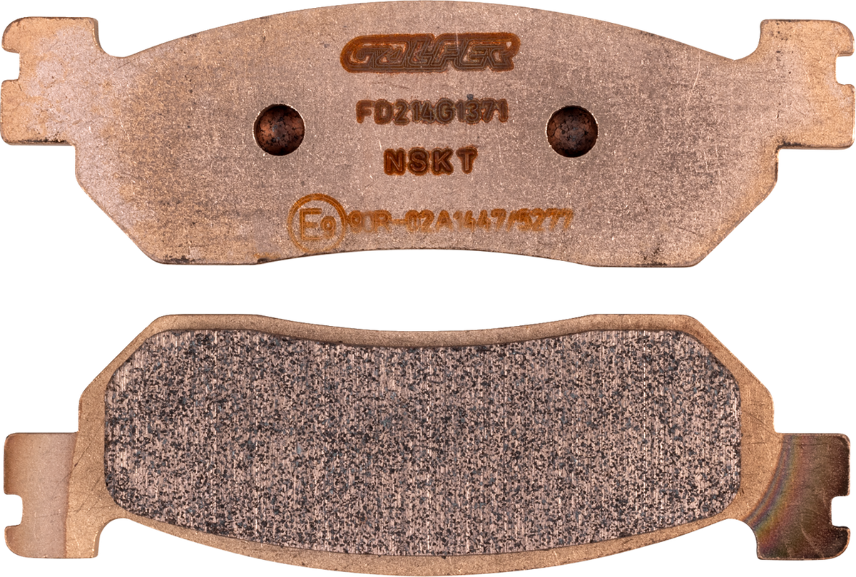 Galfer - FD214G1371 - SINTER STREET BRAKE PADS