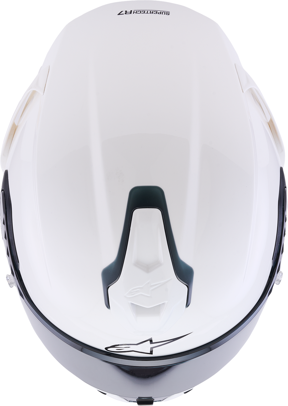 Alpinestars - Supertech R7 Helmet - 22.06 - Solid - Gloss White
