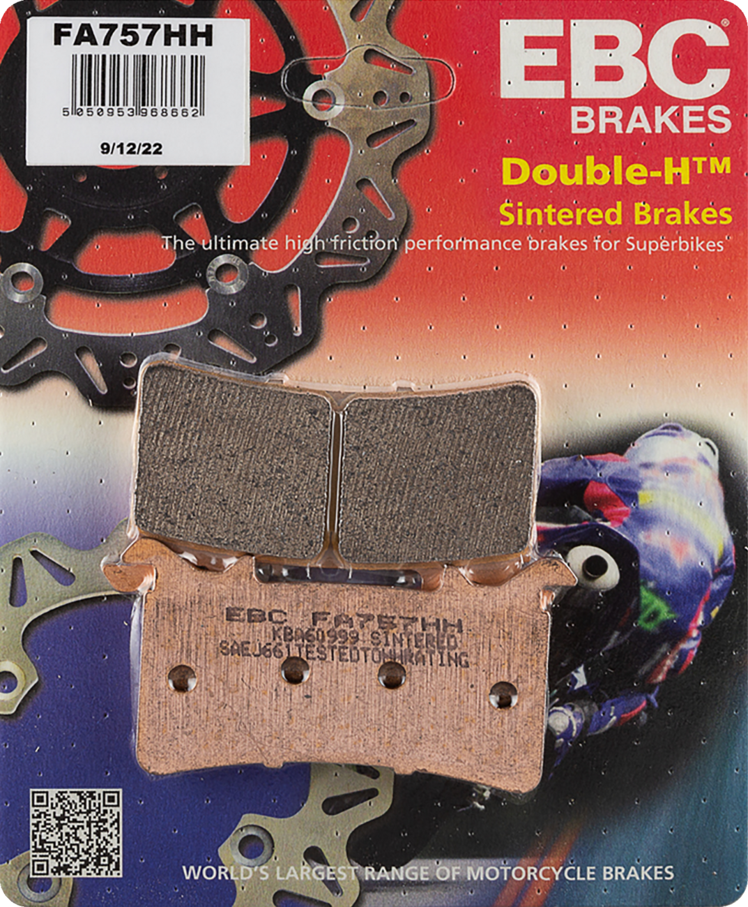 EBC - FA757HH - HH Brake Pads