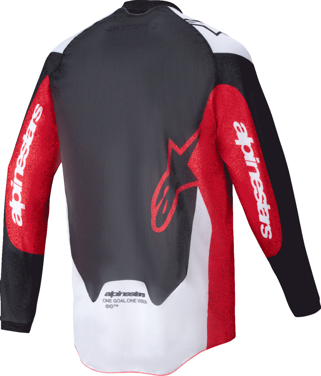 Alpinestars - Pro-Dura Long-Sleeve Jersey - Black/Bright Red/White