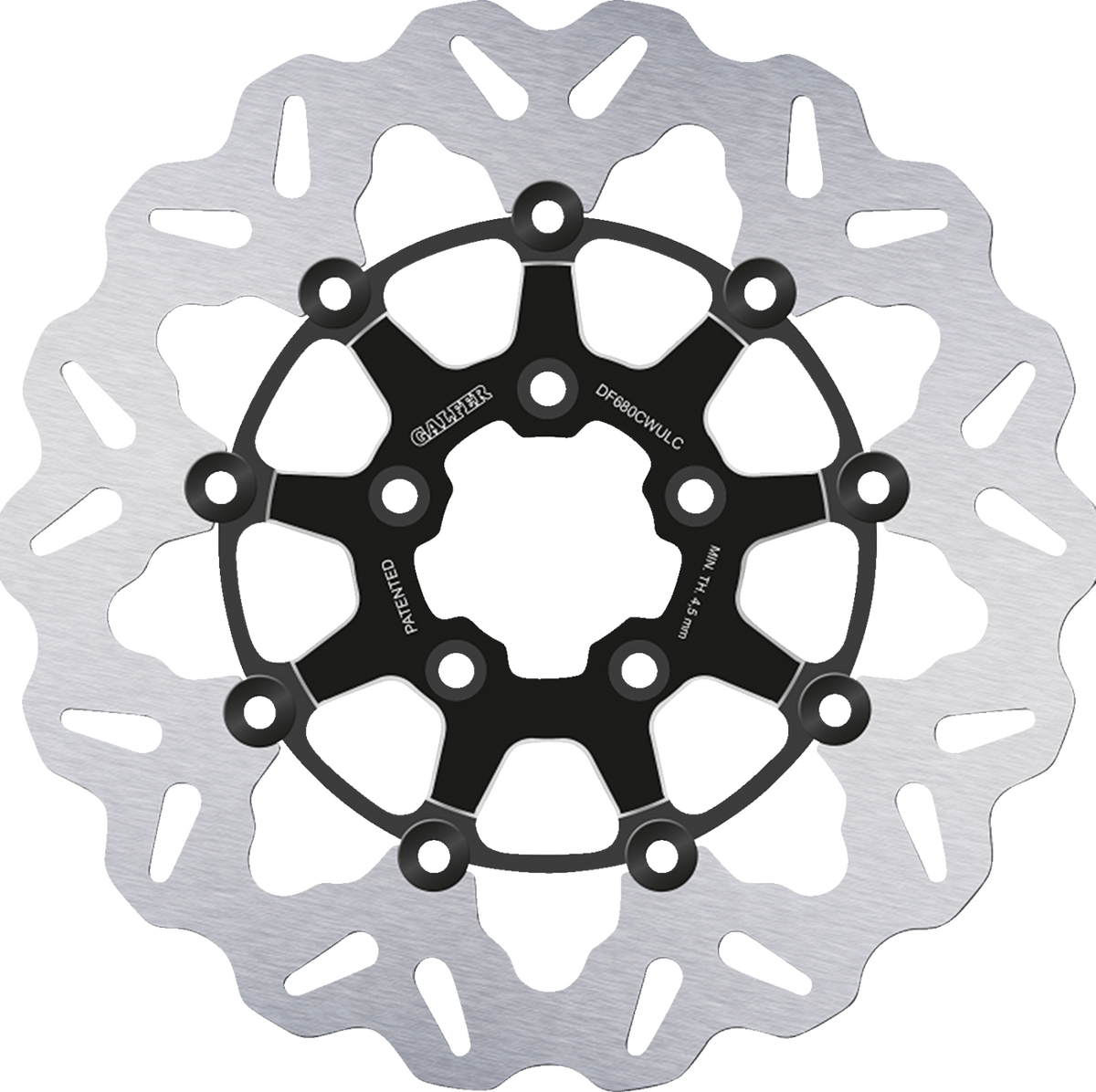 Galfer - DF680CWULC - DISC W FLOATING BLACK CONTRAST 292X5MM