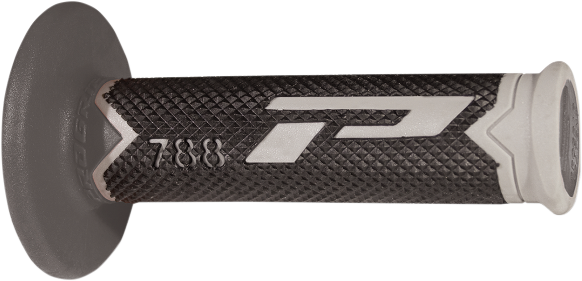 Pro Grip - Cross Triple Density 788 Grips - Gray/Dark Gray/Black