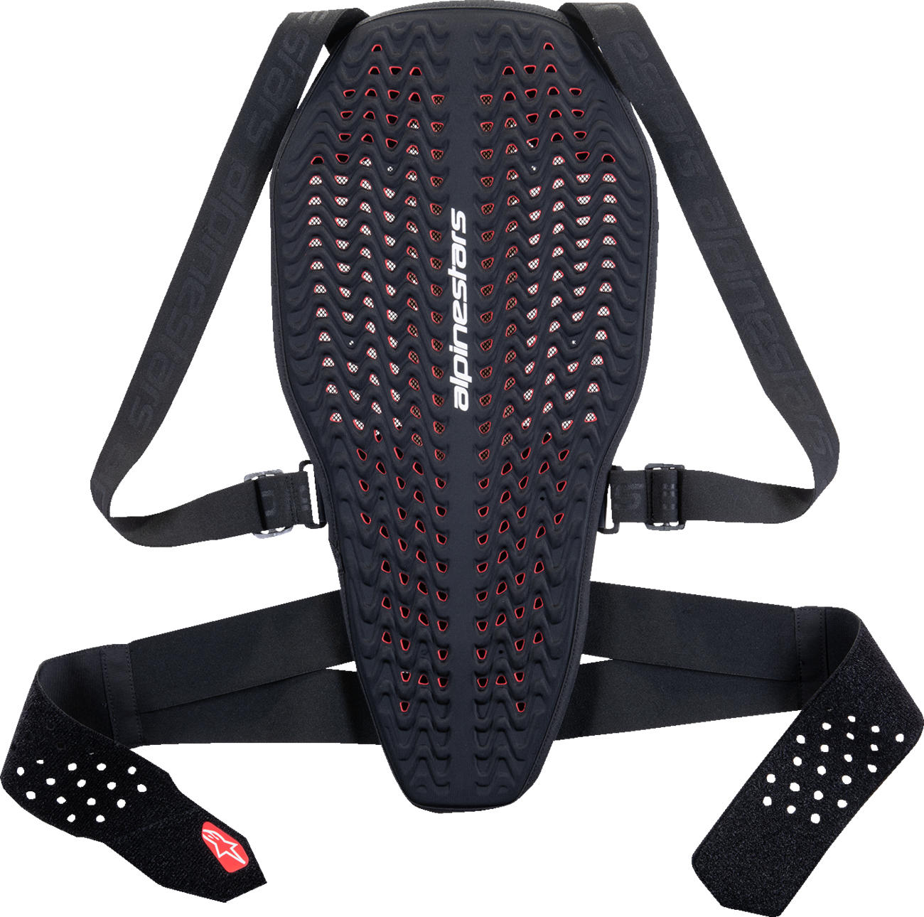 Alpinestars - Nucleon Plasma Back Protector - Black/White/Red
