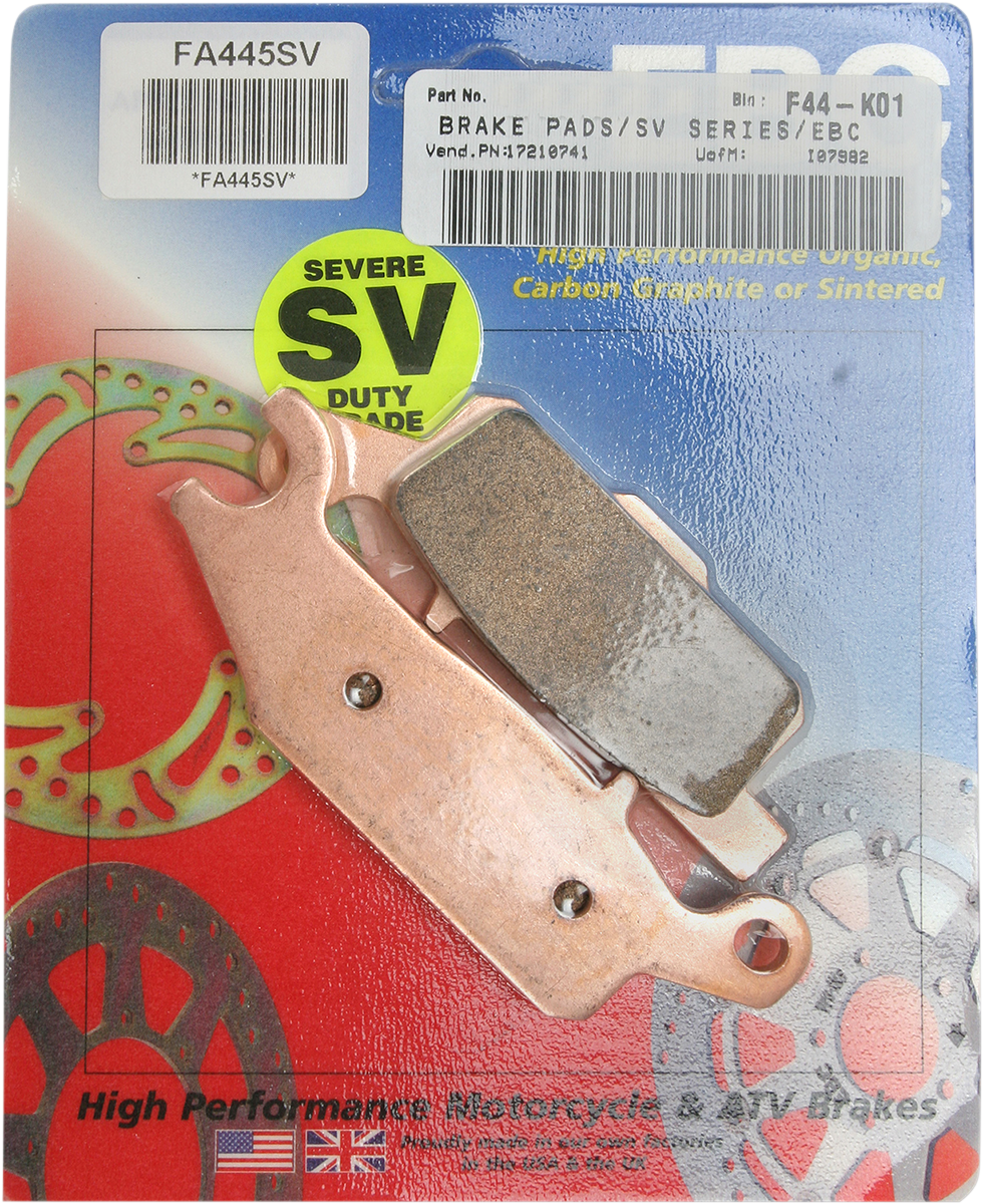 EBC - FA445SV - SV Severe Duty Brake Pads