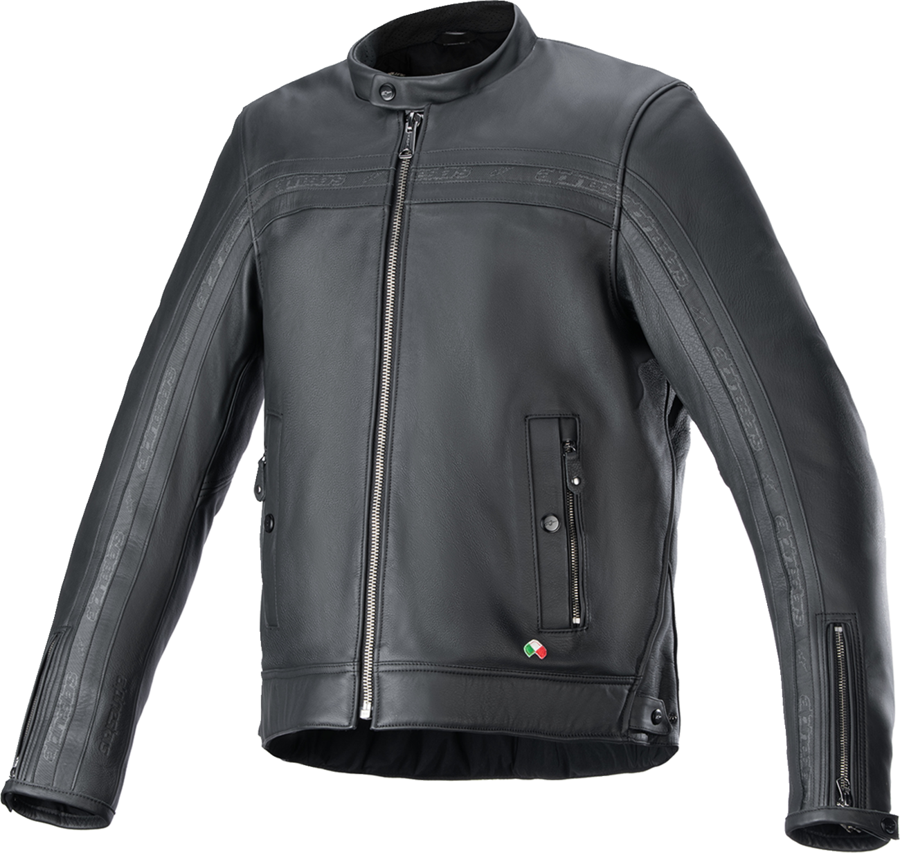 Alpinestars - Dyno Leather Jacket - Black/Black