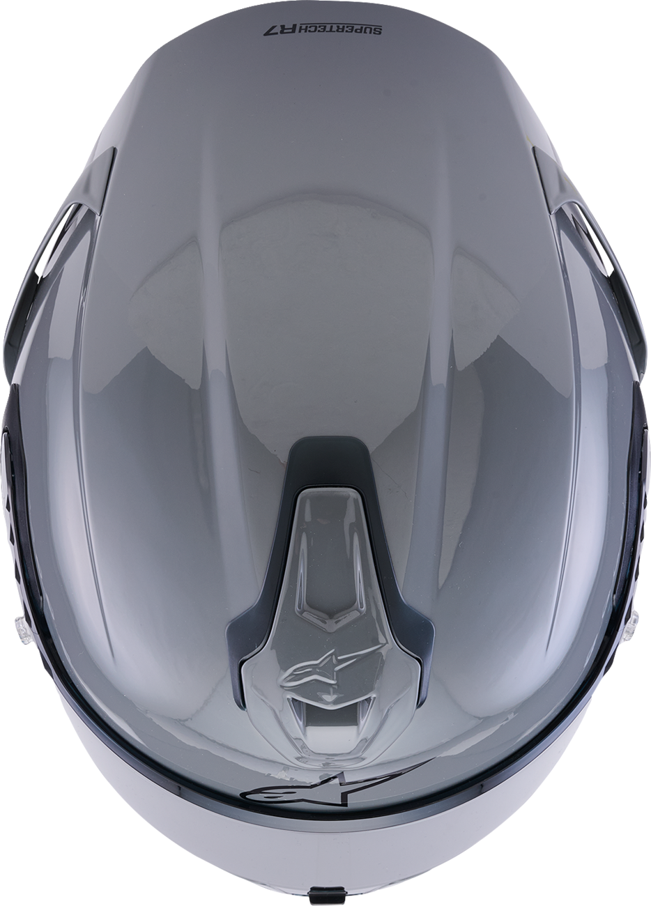 Alpinestars - Supertech R7 Helmet - 22.06 - Solid - Gloss Gray
