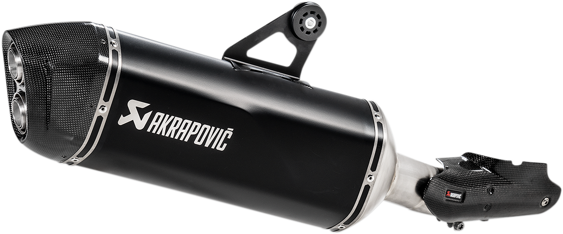 Akrapovic - S-B12SO23-HAATBL - Muffler - Black