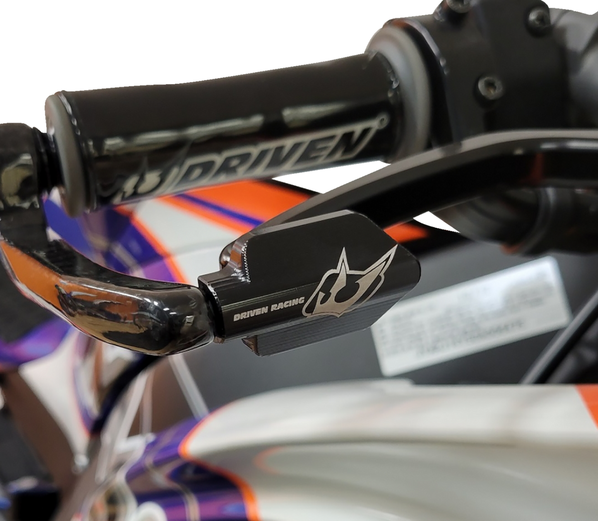 Driven Racing - DCTDLG-1-BK - Trackday Lever Guard - Carbon Fiber - Brake - Black