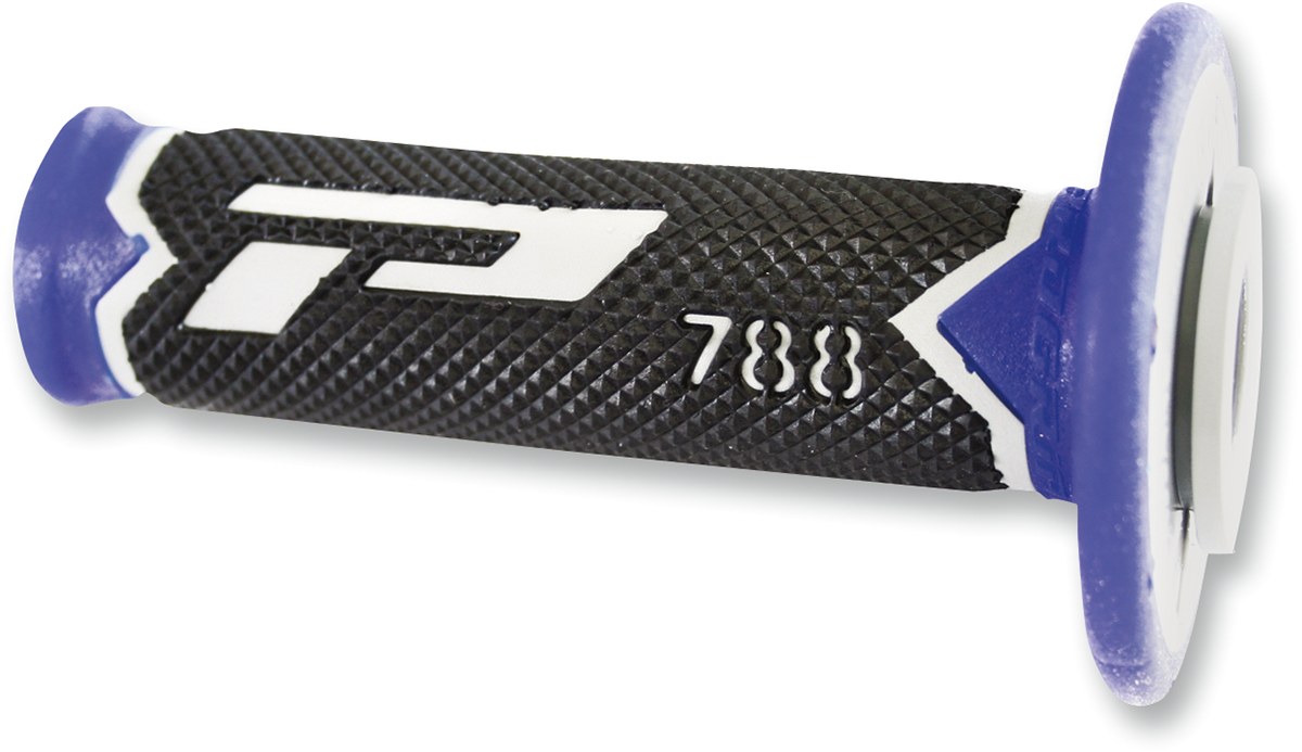 Pro Grip - Cross Triple Density 788 Grips - Gray/Blue/Black