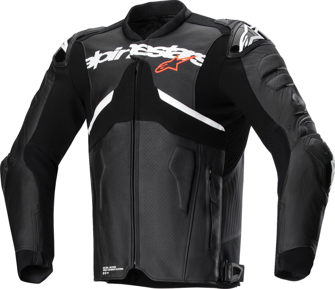 Alpinestars - Atem v5 Leather Jacket - Black/White