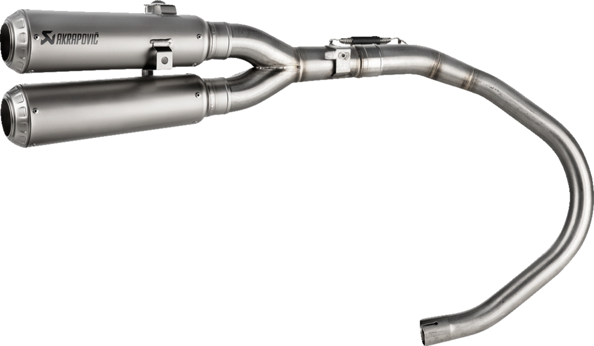 Akrapovic - S-H125SO5-FFT - Slip-On Line Muffler - Titanium