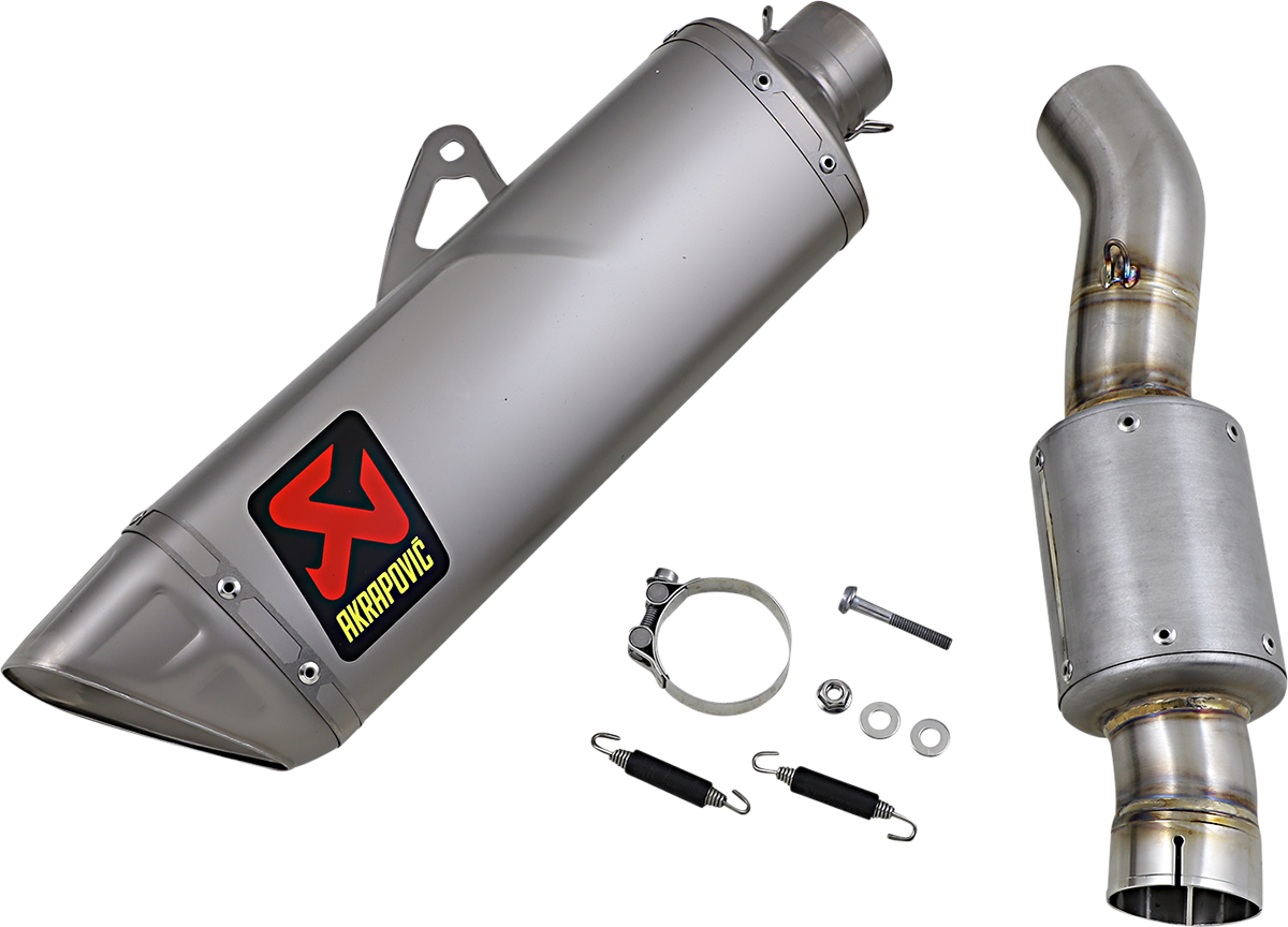 Akrapovic - S-H10SO25-APLT/TD - Track Day Muffler - Titanium