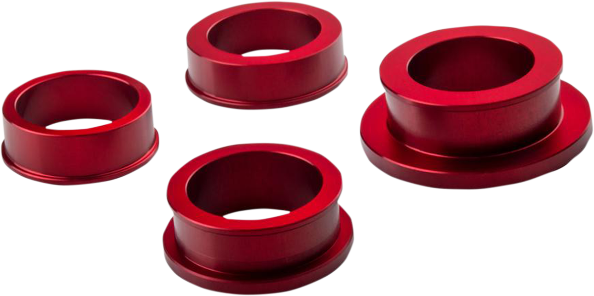 Driven Racing - DCWS-30 - Wheel Spacer - Captive - Red - '21-'23 Honda CBR1000RR-R Fireblade