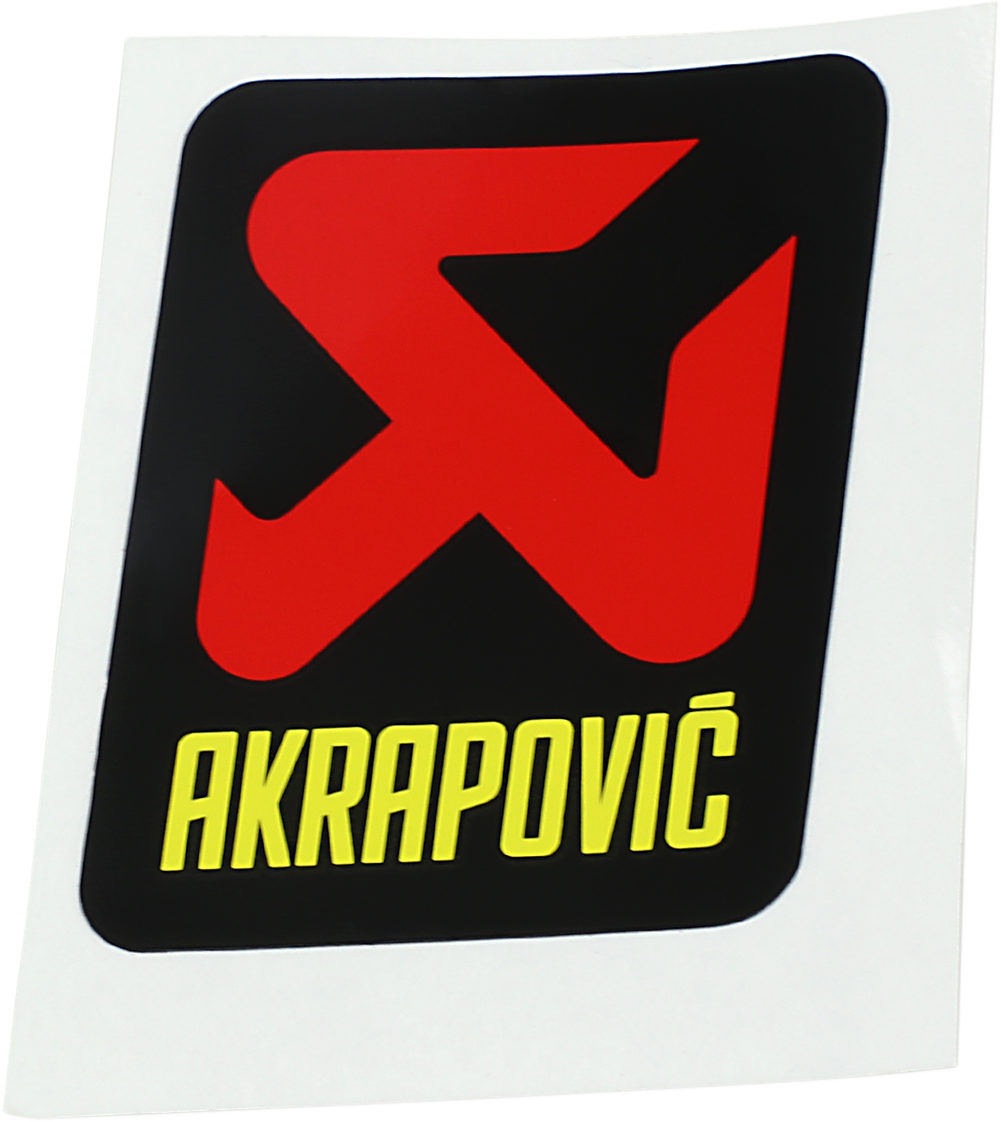 Akrapovic - P-HST13AL - Replacement Sticker