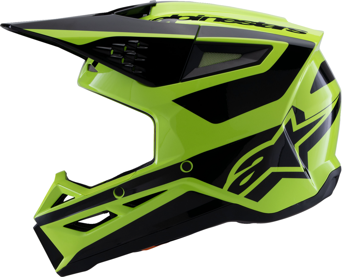 Alpinestars - SM3 Helmet - Heat - Gloss Yellow Fluo/Black