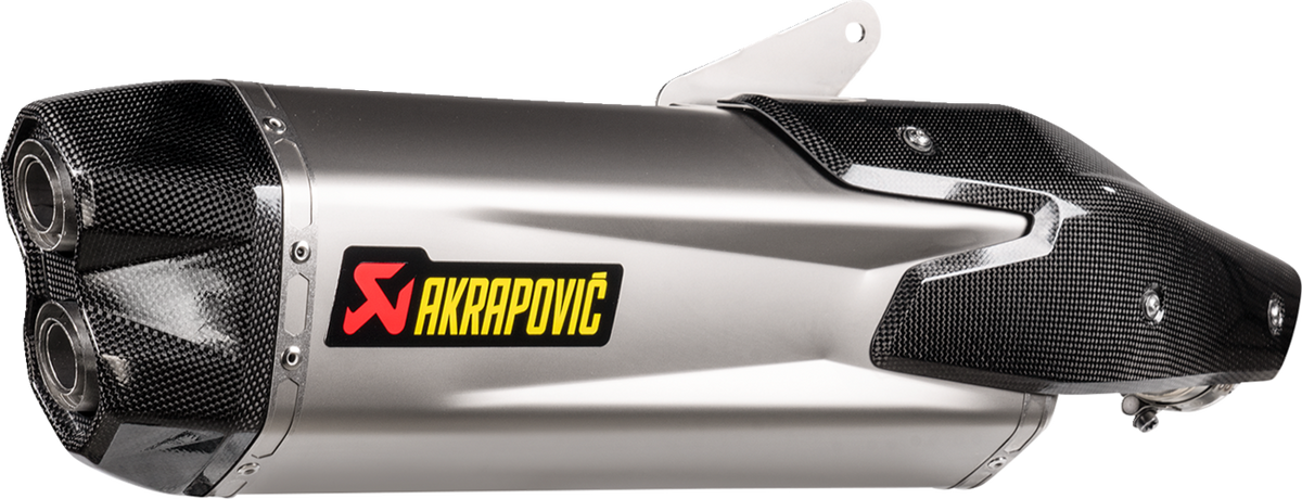 Akrapovic - S-K10SO30-HGIT - Slip-On Line Muffler - Titanium