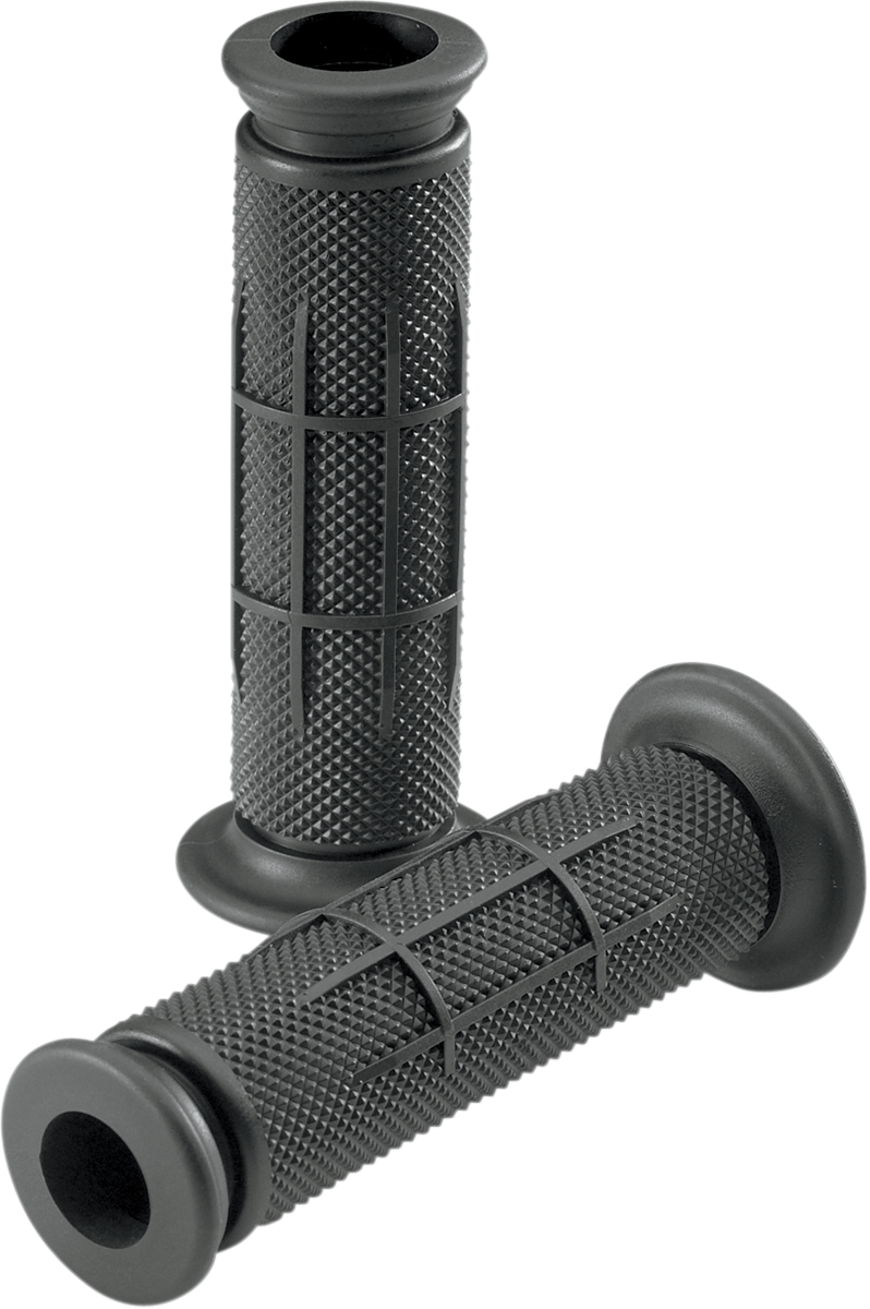 Driven Racing - D407BK - Supermoto Grips - Open - Black