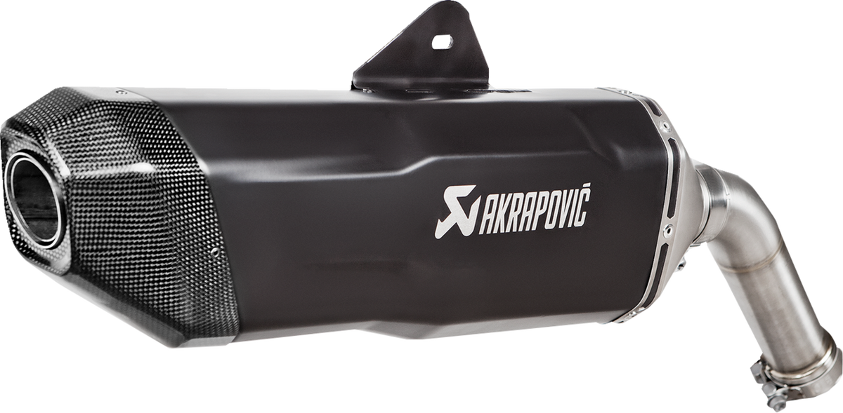 Akrapovic - S-B9SO3-HFBFCTBL - Slip-On Line Muffler - Titanium - Black