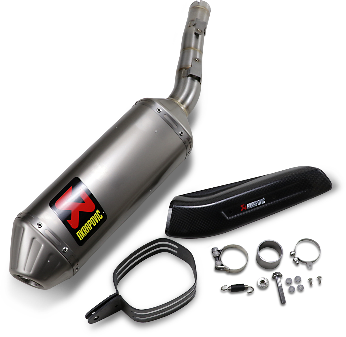 Akrapovic - S-Y7SO2-HFTT - Slip-On Line Muffler - Titanium - Ténéré 700