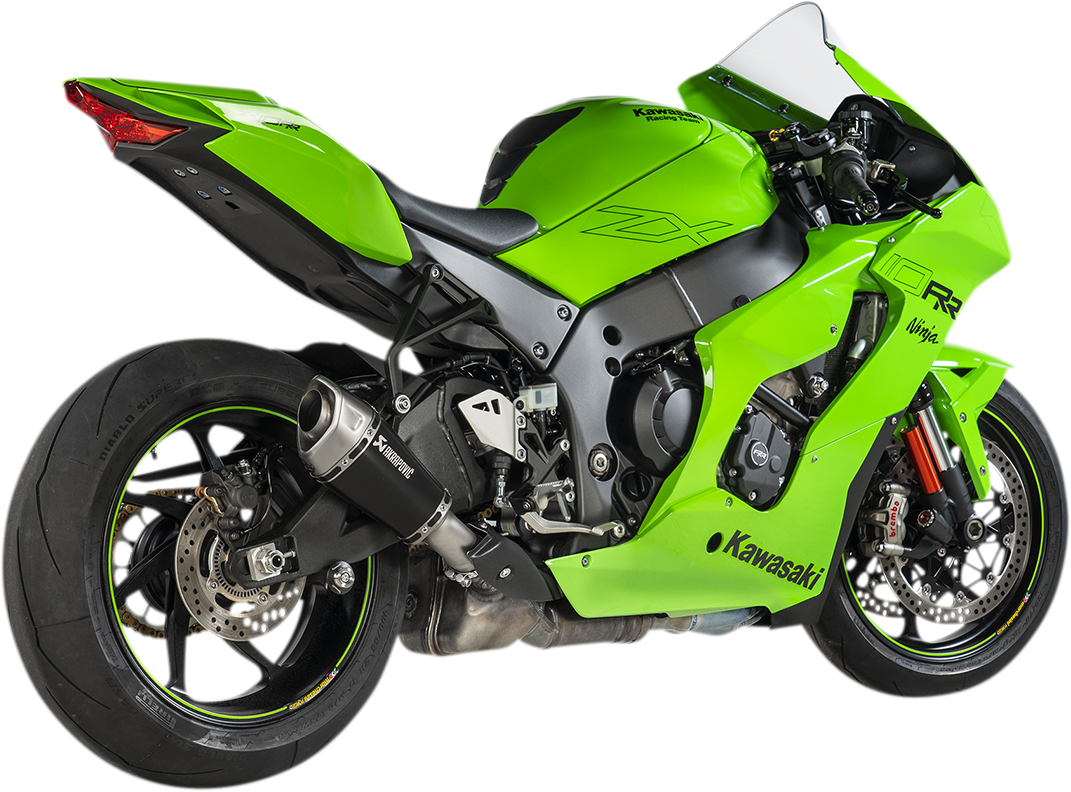 Akrapovic - S-K10SO28-ASZTBL - Race Muffler - Titanium