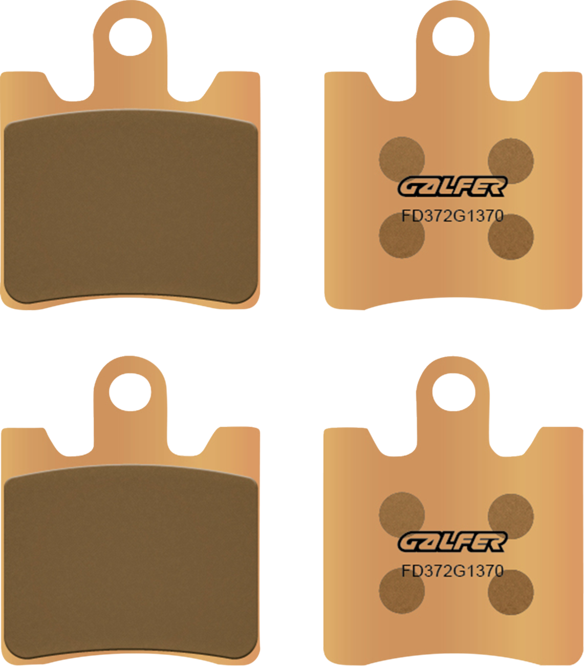 Galfer - FD372G1370 - SINTER STREET BRAKE PADS