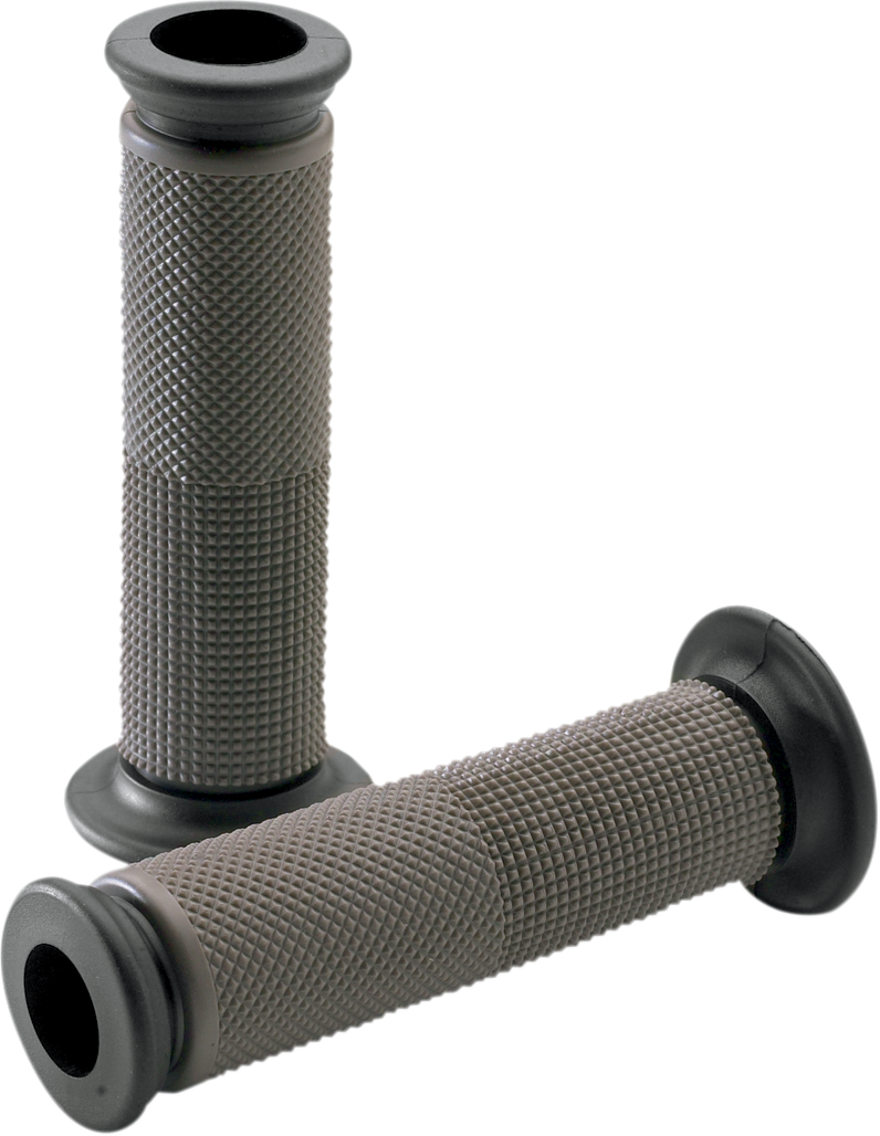 Driven Racing - D091GYO - Superbike Grips - Open - Gray