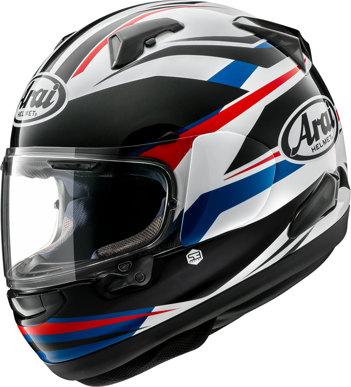 Arai Helmets - Quantum-X Helmet - Ray - White