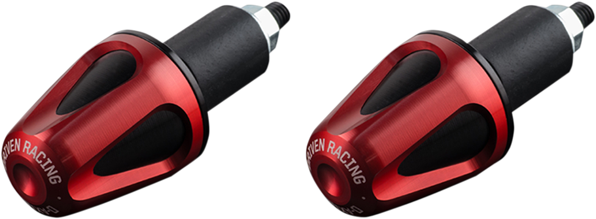 Driven Racing - DXB-RD - D-Axis Handlebar End - Red/Black