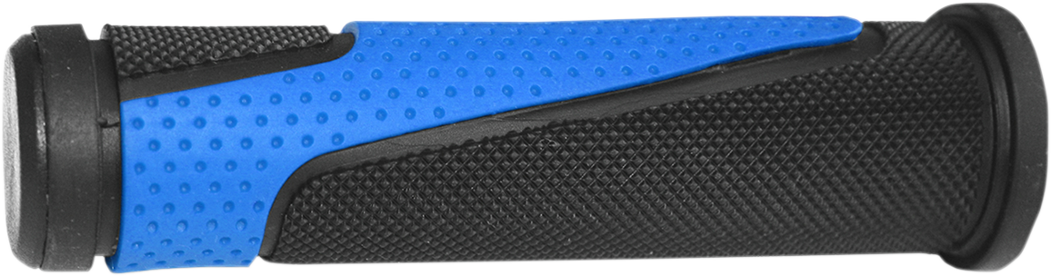Pro Grip - 807 Double Density Open End Grips - Light Blue/Black