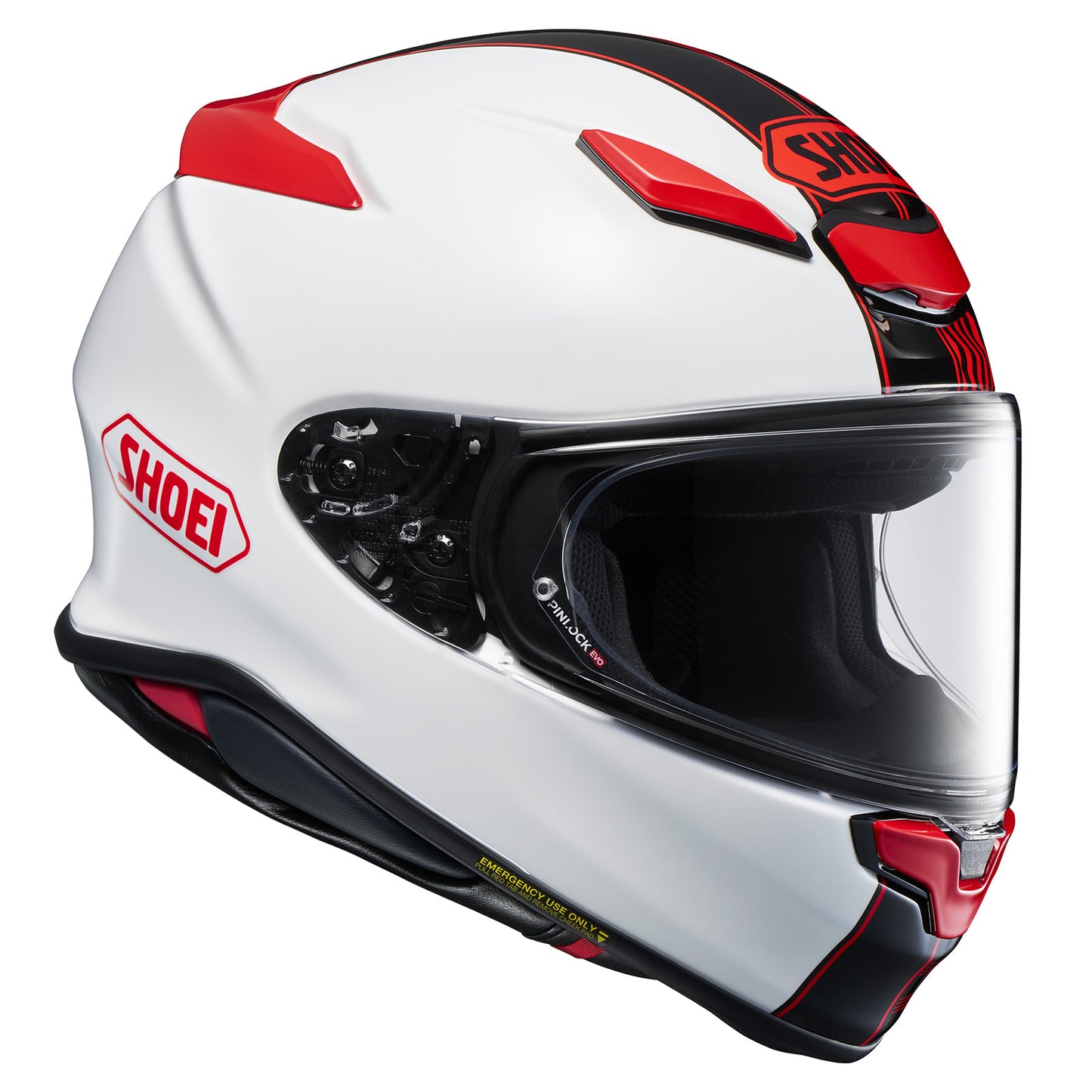 SHOEI - RF-1400 Beaut - WHITE/RED (TC1)