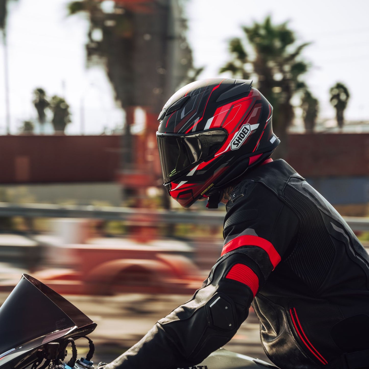 SHOEI - RF-1400 Capriccio - BLACK/RED (TC1)
