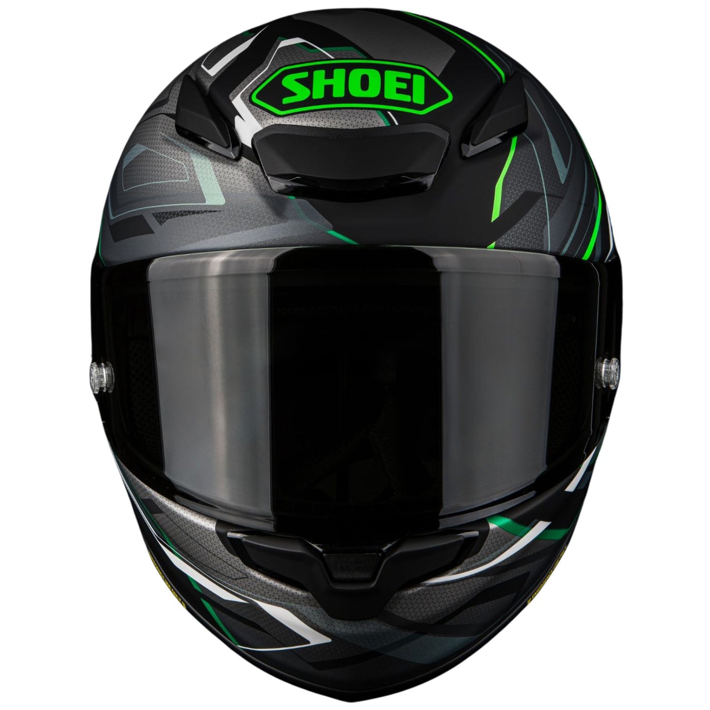 SHOEI - RF-1400 Capriccio - BLACK/GREY/GREEN (TC4)