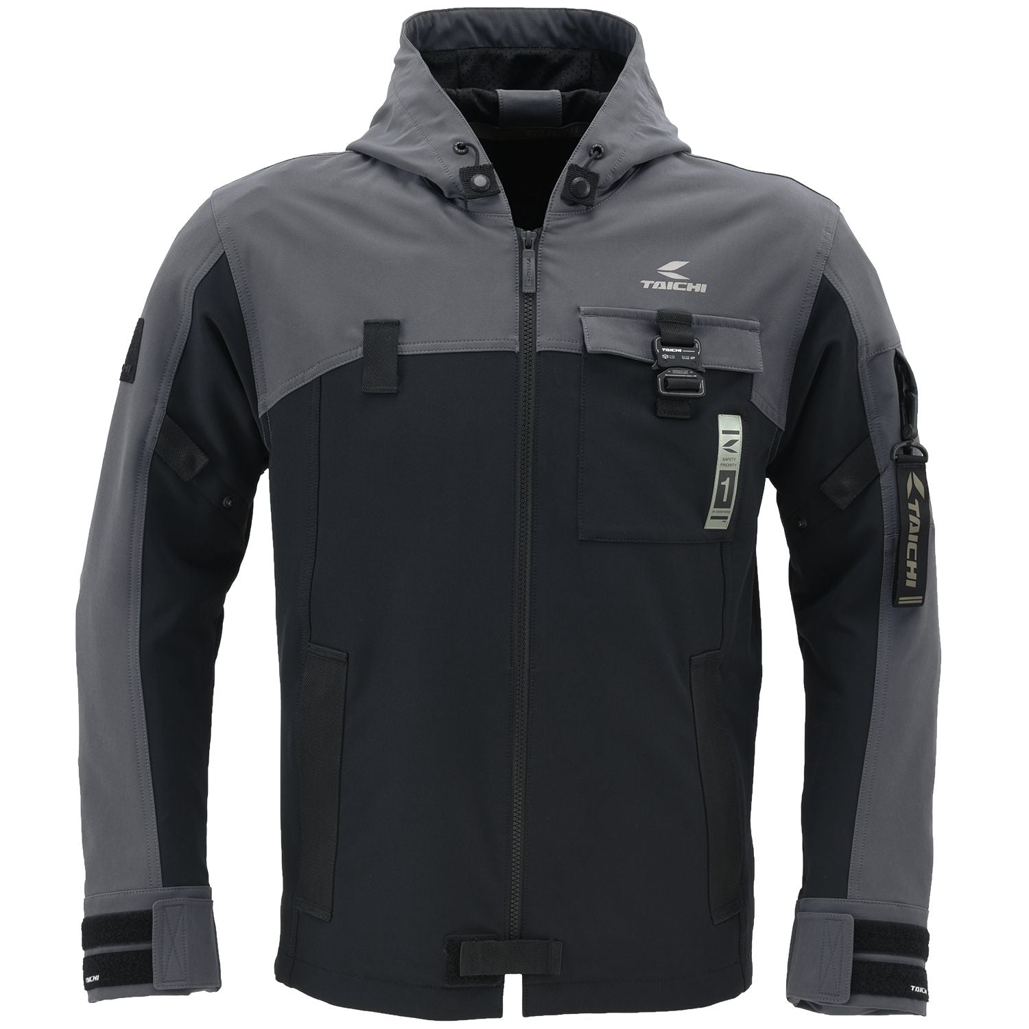 RS-TAICHI クイックドライパーカーRSJ335 XL RS Taichi - QUICK DRY PARKA GUNMETAL/BLACK RSJ335 (NEW COLOR