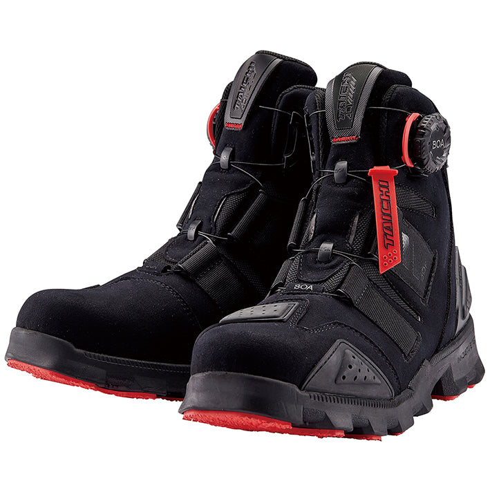 RS Taichi - 010 DRYMASTER COMBAT SHOES SUEDE BLACK RSS010