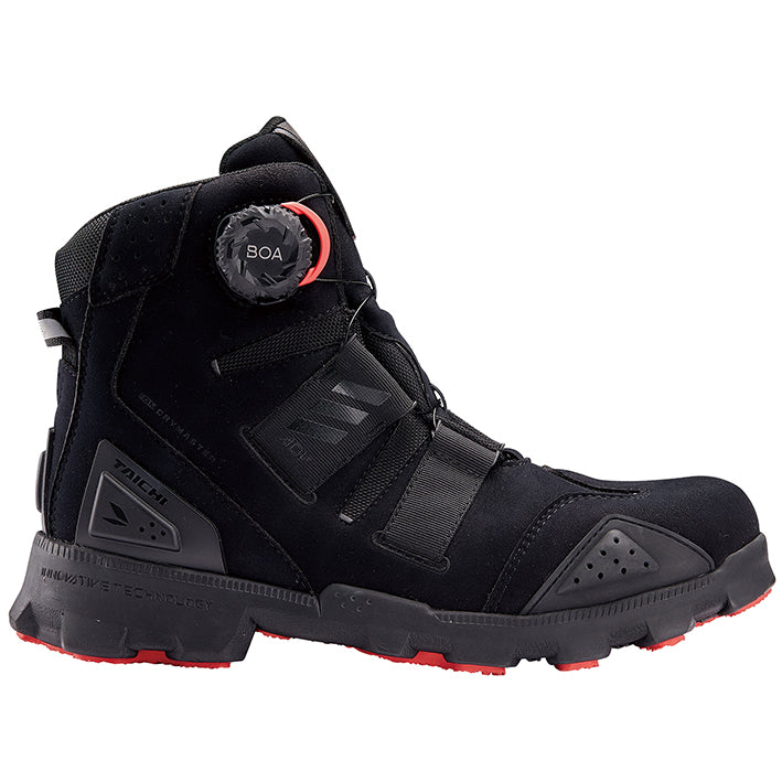 RS Taichi - 010 DRYMASTER COMBAT SHOES SUEDE BLACK RSS010
