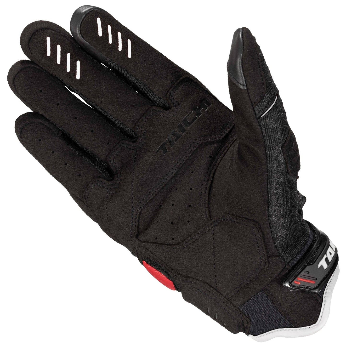 RS Taichi - VELOCITY MESH GLOVES WHITE/RED RST444