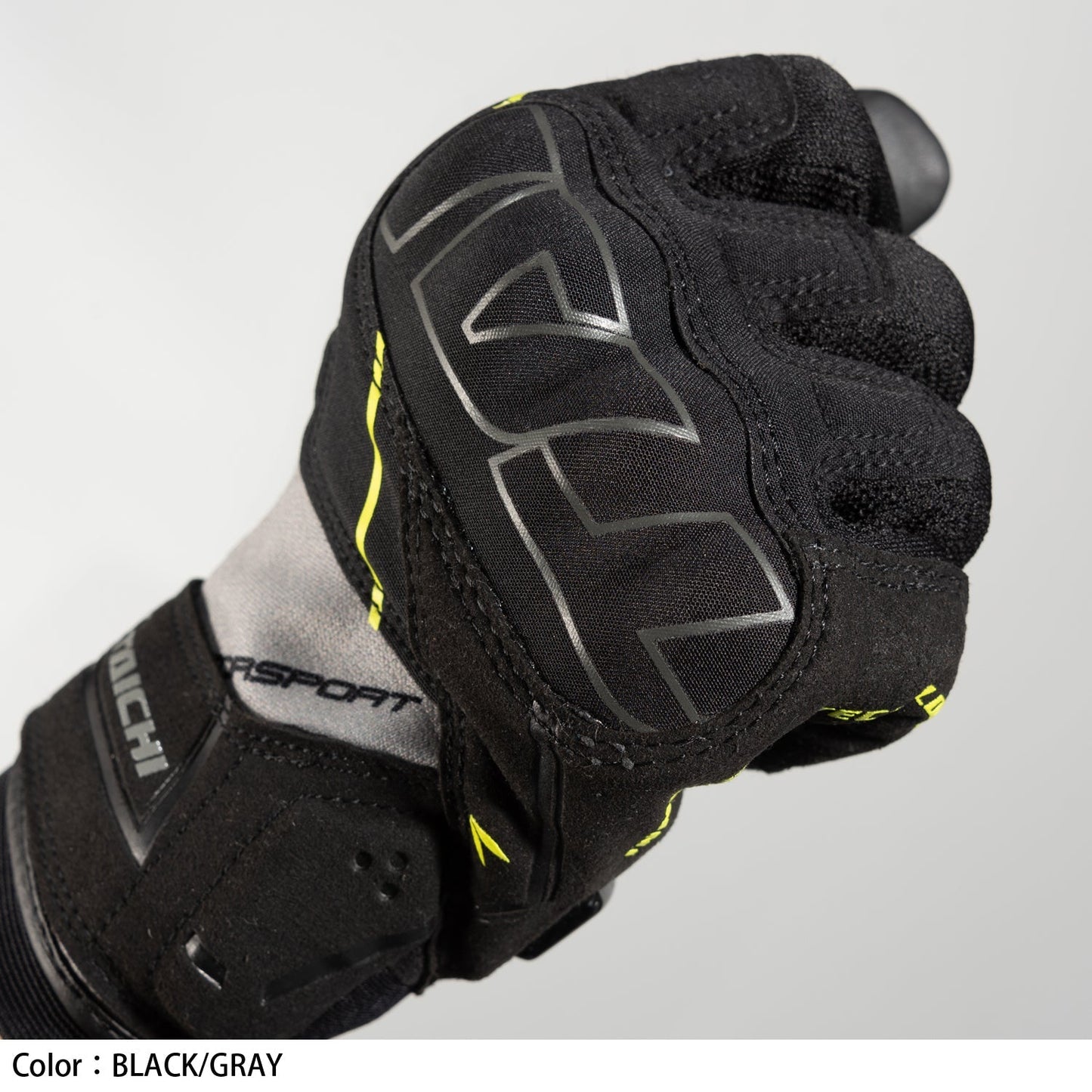 RS Taichi - STROKE AIR GLOVE BLACK/GRAY RST455