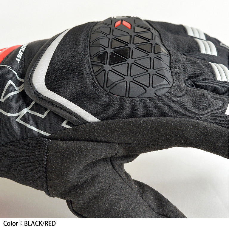 RS Taichi - SONIC WINTER GLOVE BLACK/RED RST626