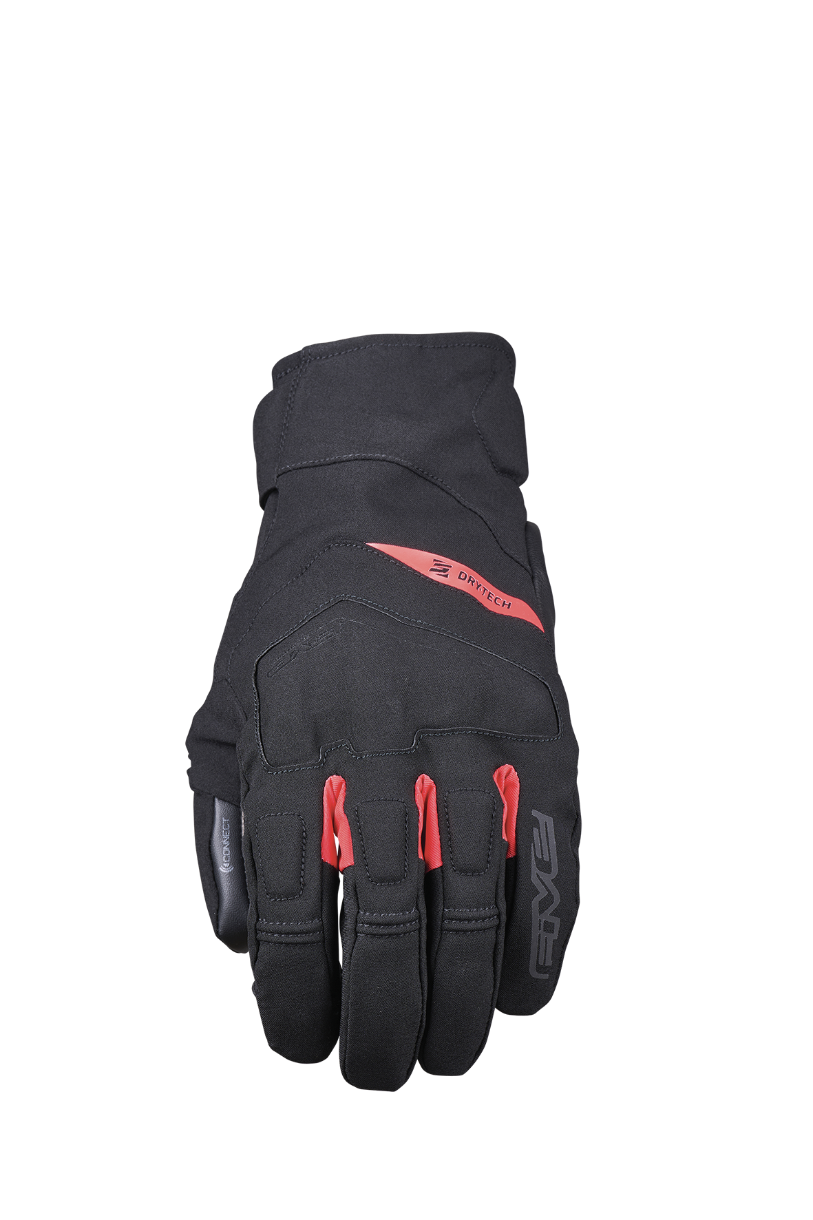 FIVE GLOVES - BOXER EVO WP - BLACK/FLUO RED
