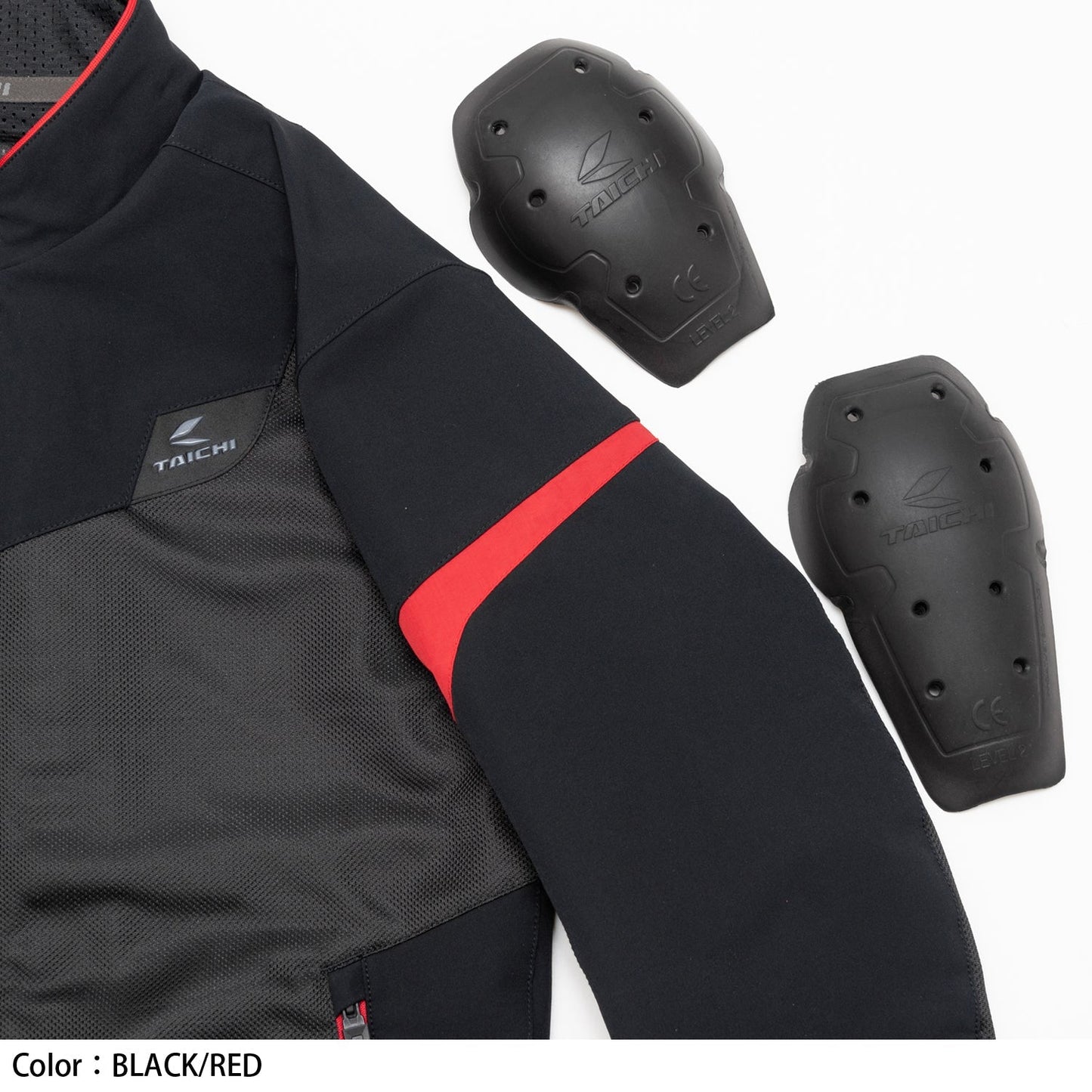 RS Taichi - QUICK DRY RACER JACKET BLACK/ RED RSJ342