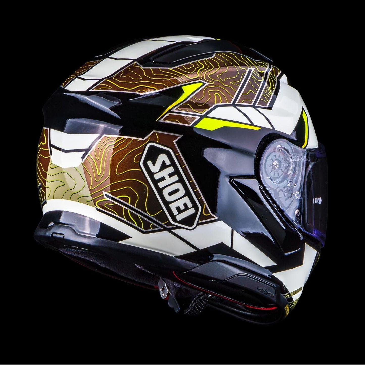 SHOEI - GT-Air 3 Hike - BLACK/WHITE/YELLOW (TC11)
