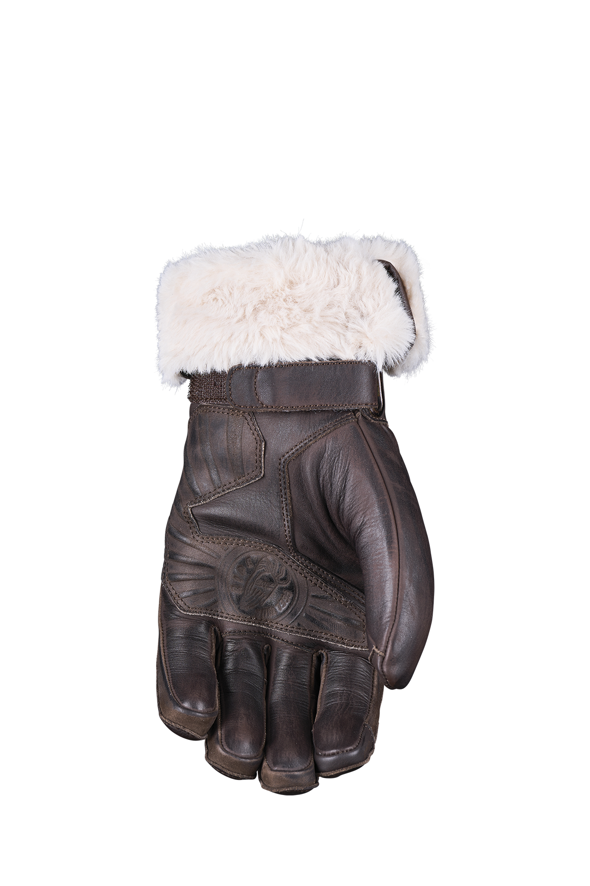 FIVE GLOVES - MONTANA WOMAN - WAXED BROWN